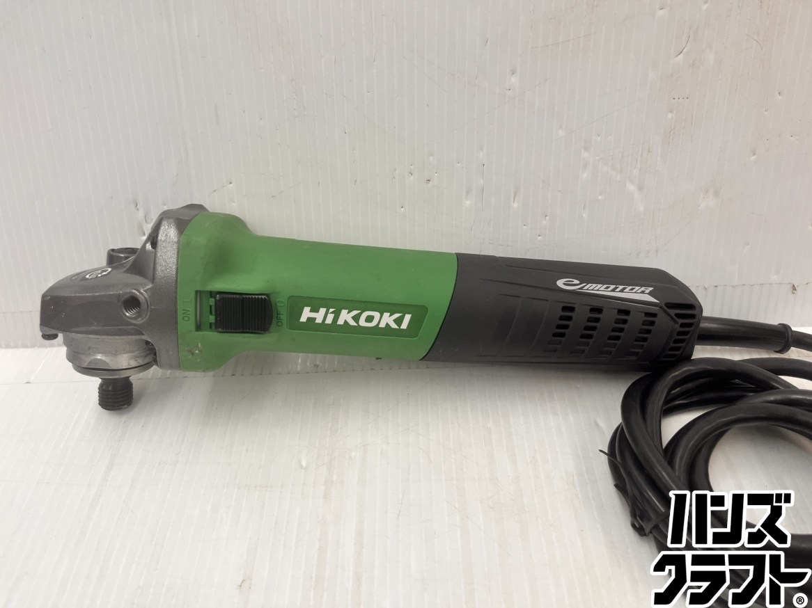 ★【中古】HiKOKI ハイコーキ 125粍 陰電子ディスクグラインダ G13BYE 200V ※ホイルワッシャ皆無 中古品