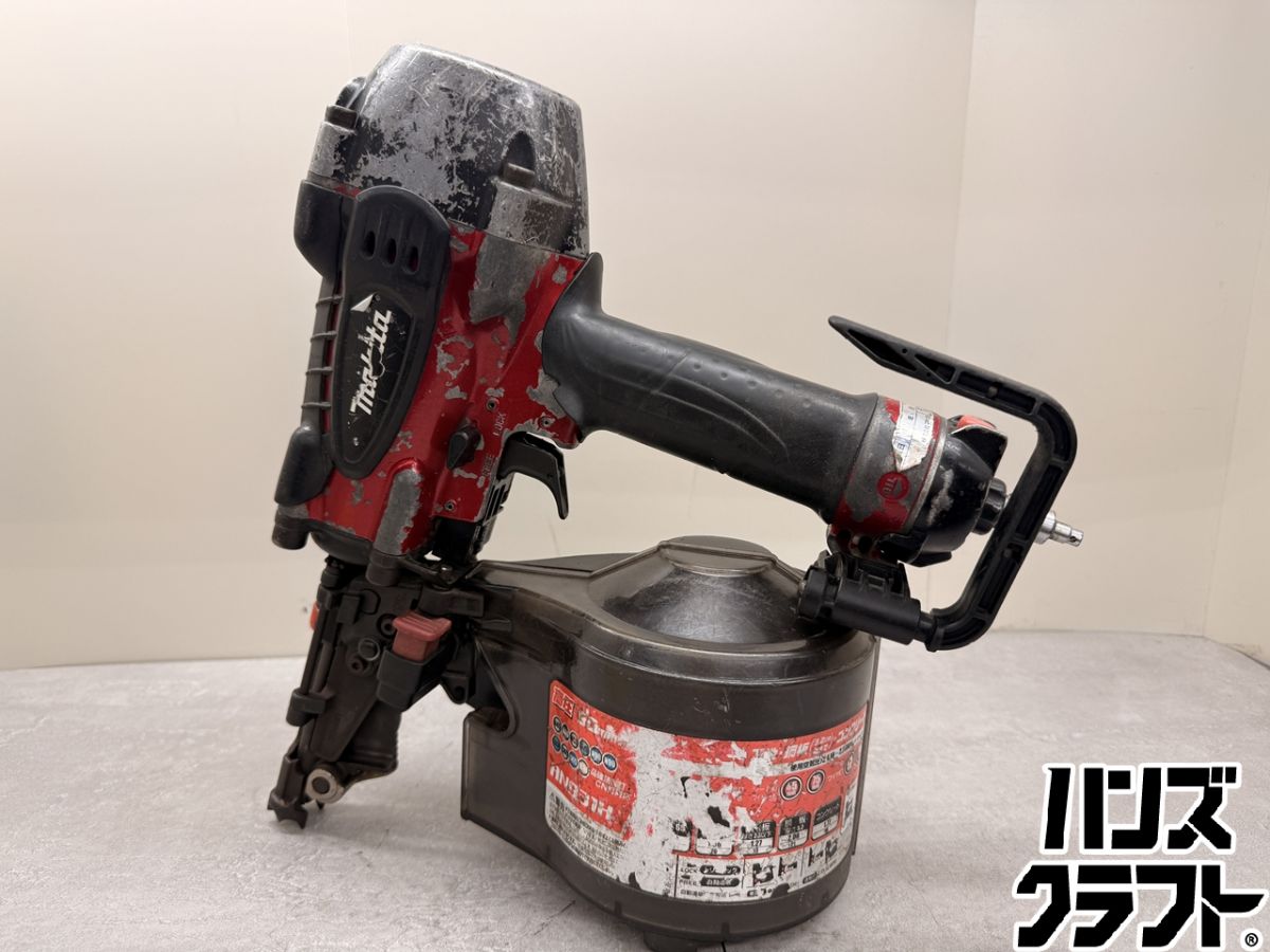♪ makita 90粍高圧エア湖釘打ち機 AN931H 本体のみ マキタ【広島安佐北店】【中古】