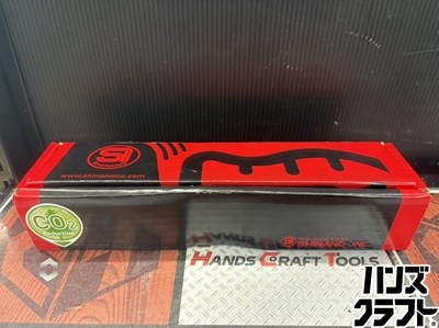 ■【未当て嵌める】信濃機販 SHINANO SI-1209 エアラチェットレンチ 差込角：9.5sq（3/8）頭顱取りまかなう付【ハンズクラフト宮崎新名爪店】