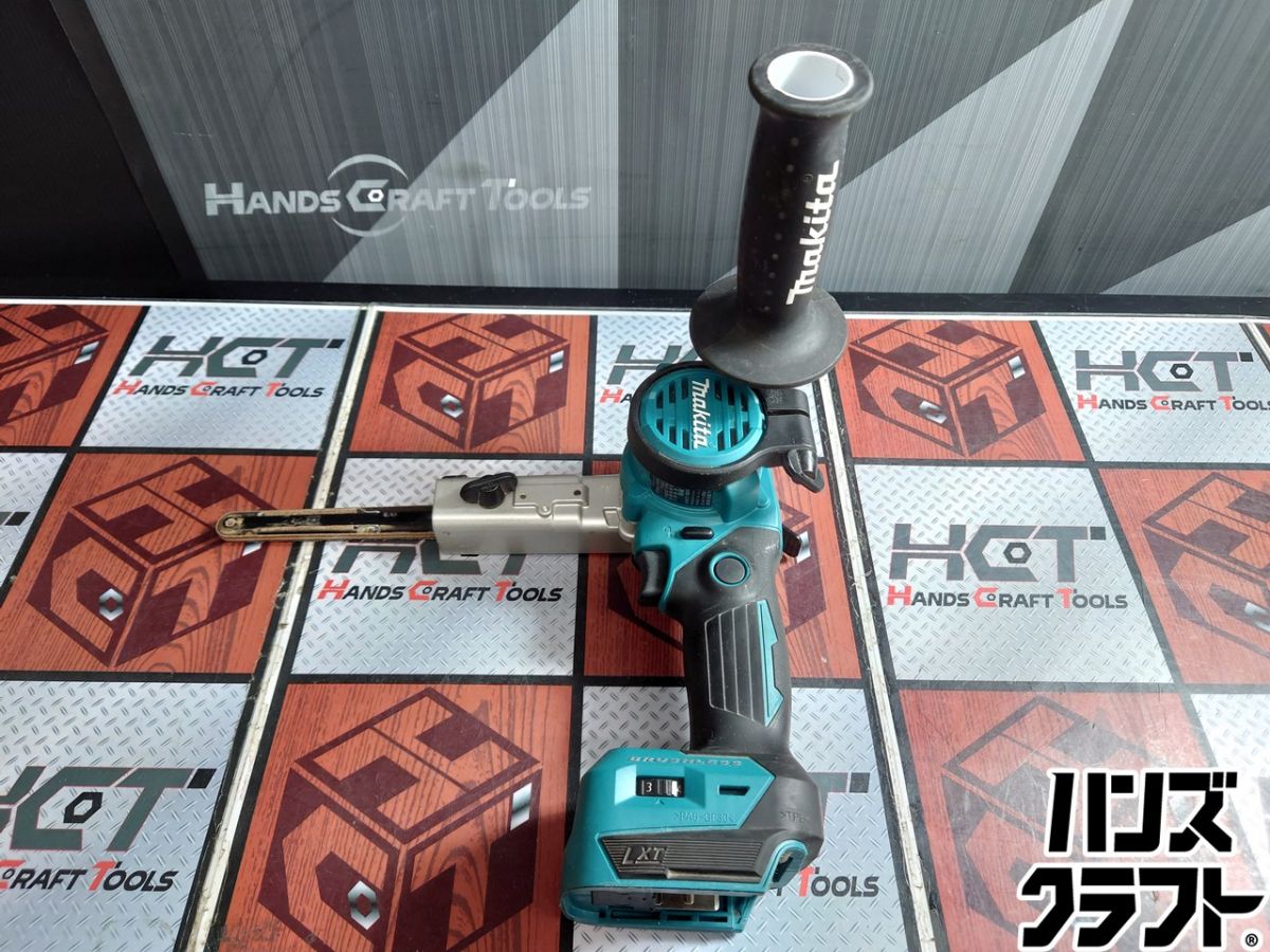 ▲【中古】マキタ makita ベルトサンダ BS180D 18V 申し受ける式 ベルトサンダー 本体のみ【ハンズクラフト飯塚店】【中古】
