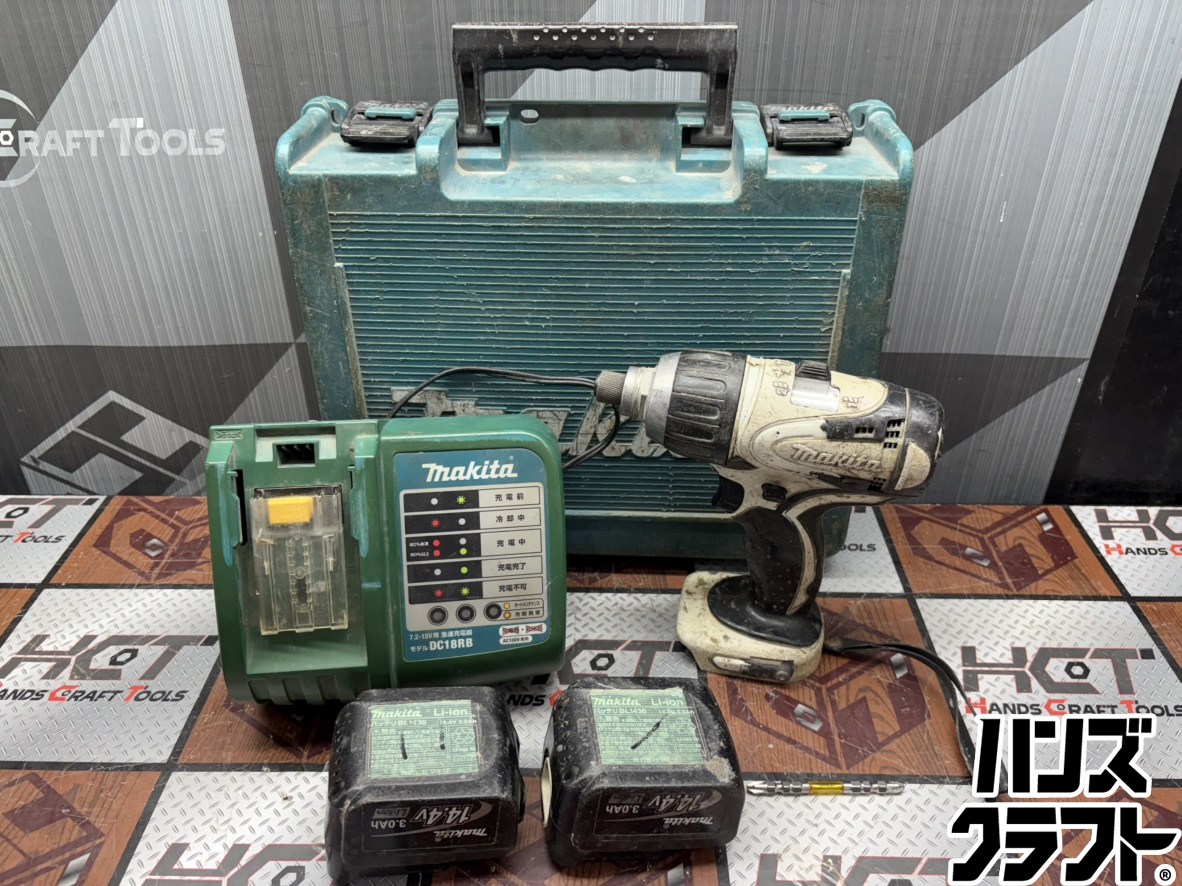 〇【送料無料】マキタ Makita TP130D 4モードインパクトドライバ バッテリ&times;2・充電器付 ※ジャンク品扱い【ハンズクラフト佐賀】【中古】｜ハンズクラフト 店