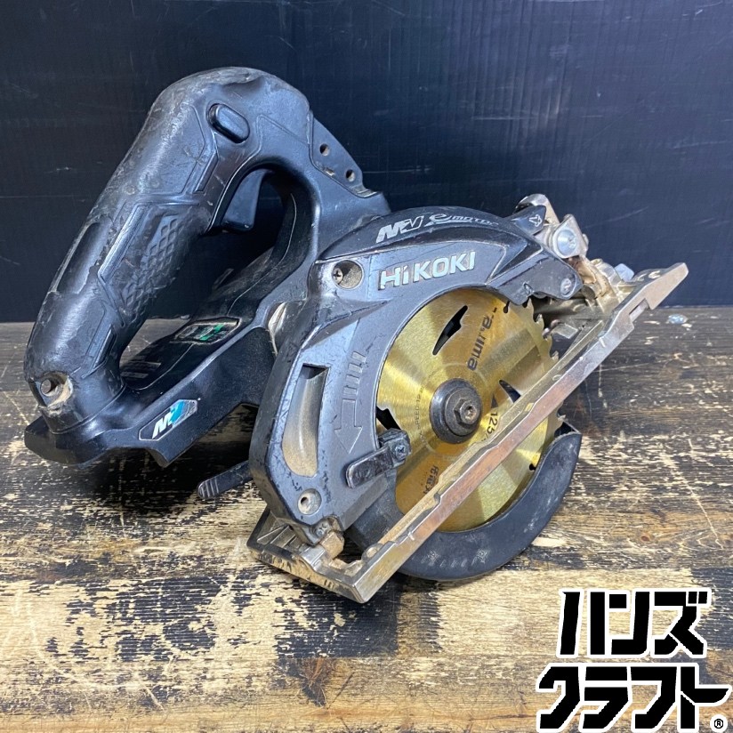 ●【送料無料】【中古品】HiKOKI ハイコーキ C3605DA コードレス丸のこ 丸ノコ マルノコ 125mm DC36V対応 ※本体のみ 【沖縄/離島を除く】|ハンズクラフト 店