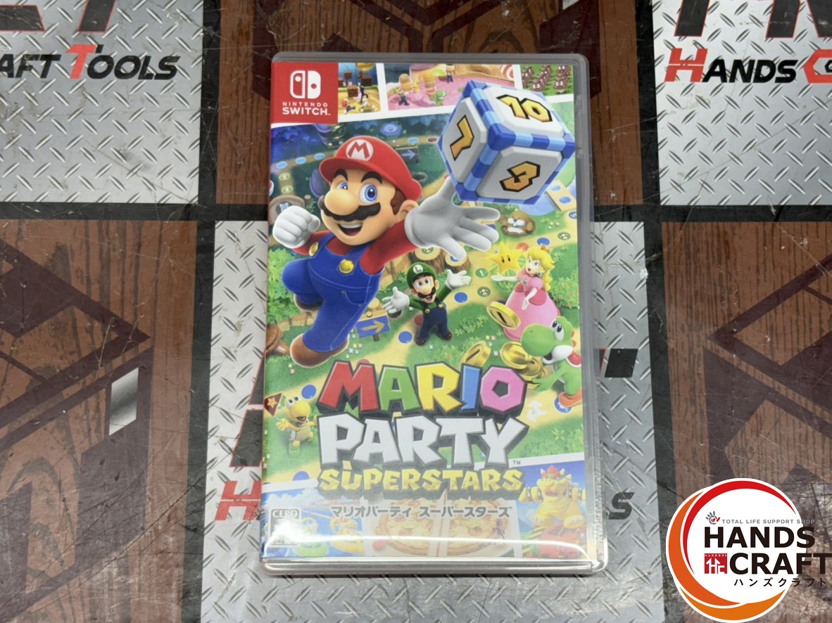 マリオパーティ スーパースターズ　未開封新品 switch ソフト2点スイッチ 任天堂 【未開封】任天堂 ゲームソフト スーパーマリオ