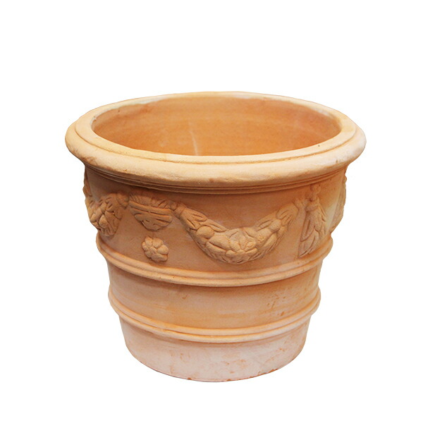 楽天市場】植木鉢 テラコッタ鉢 素焼き鉢 ラウンドプラントポット