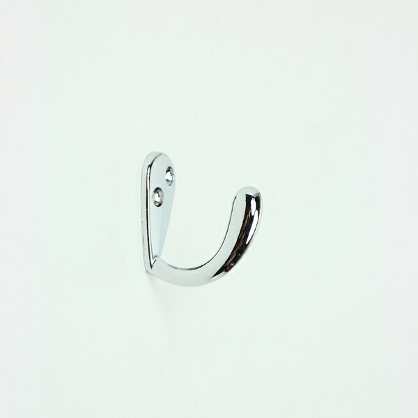 楽天市場】金属製壁用フック シルバー ビス止め式 745ZN1 奥行：約56mm