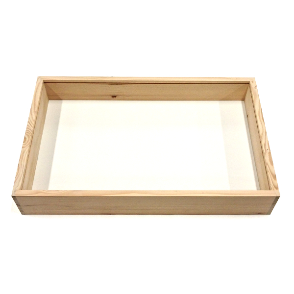 楽天市場】木製標本箱 小 ベースのみ 31×22×高さ6．5cm （登録名 