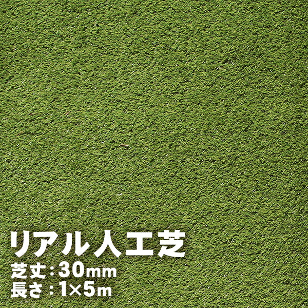 写実的人工芝 30粍 1m×5m 花・ガーデン・DIY-芝生-ガーデニング・農業