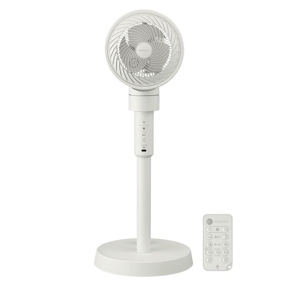 【節電対策】 アイリスオーヤマ サーキュレーター扇風機 DCスタンドファン STF-DC15TEC-W ホワイト 20畳 ホワイト【分解丸洗い】|HandY Online Store