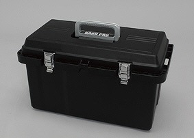 アイリスオーヤマ 工具箱 ハードプロ HDP-640 エコブラック【幅約64.5×奥行約35×高さ約37cm】 G233424 IRIS OHYAMA