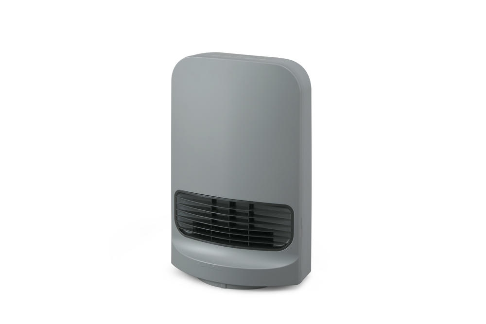 アイリスオーヤマ ヒーター セラミックファンヒーター 首振りタイプ 速暖 大風量 ターボヒート 自動OFF (3h) 1200W ~8畳 マイコン式 幅26×高さ41×奥行18cm グレー IRIS OHYAMA CH-12TDSW1-H