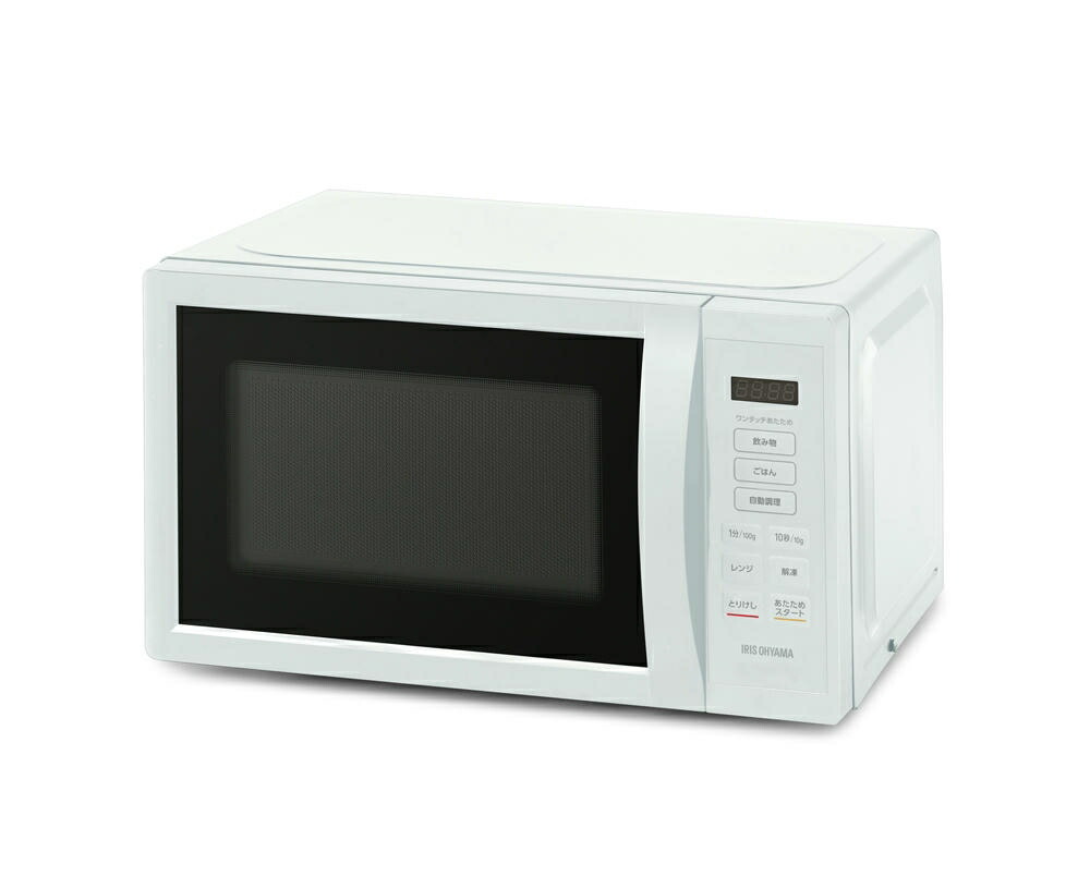 アイリスオーヤマ 電子レンジ 17L 幅約44×奥行約32.5×高さ約25.5cm ターンテーブル シンプル操作 ヘルツフリー 単機能 周波数:全国対応 一人暮らし 新生活 ホワイト IRIS OHYAMA IMB-T178-W