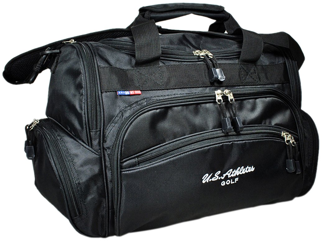 LEZAX(レザックス) U.S.Athletes ボストンバッグ ブラック USBB-2203