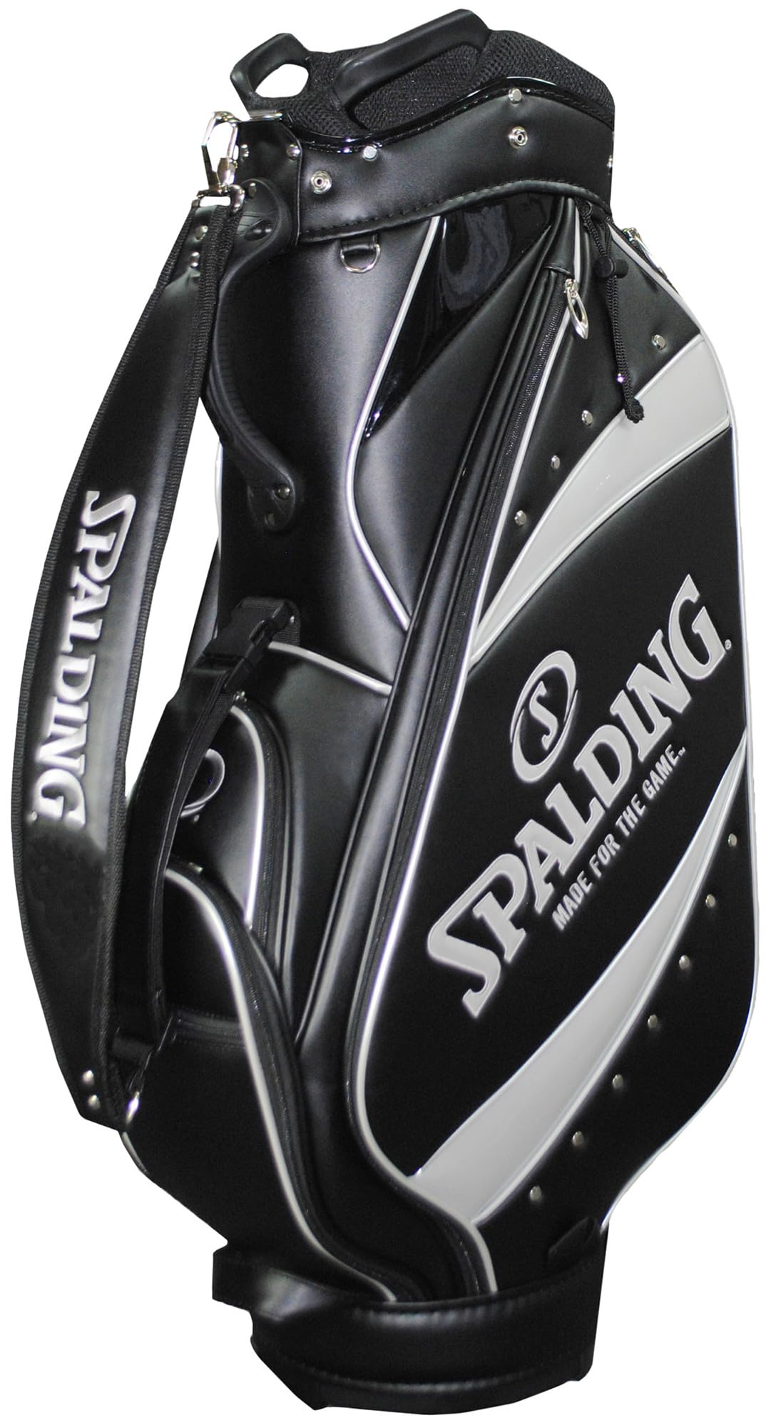 SPALDING(スポルディング) ゴルフ 9.5型キャディバッグ ブラック SPCB-3466｜HandY Online Store