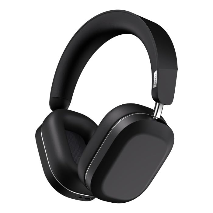 MONDO Over Ear Headphones モンド オーバーイヤー 受話器 【無線電話 / 最大限度45第四次元生まれ変わり / aptX 固定ディスク/無線電話/有線相応う/パッシブノイズキャンセリング/マイクロホン内蔵】 (黒いこと)