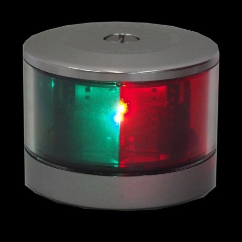 伊吹実業  LED船灯 第二種両色灯  赤/緑\u003cBR\u003eNLSW-2B 12ｖ/24v共用
