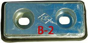 ジンク板 Ｂ-２ 1箱    18枚入り口・入口