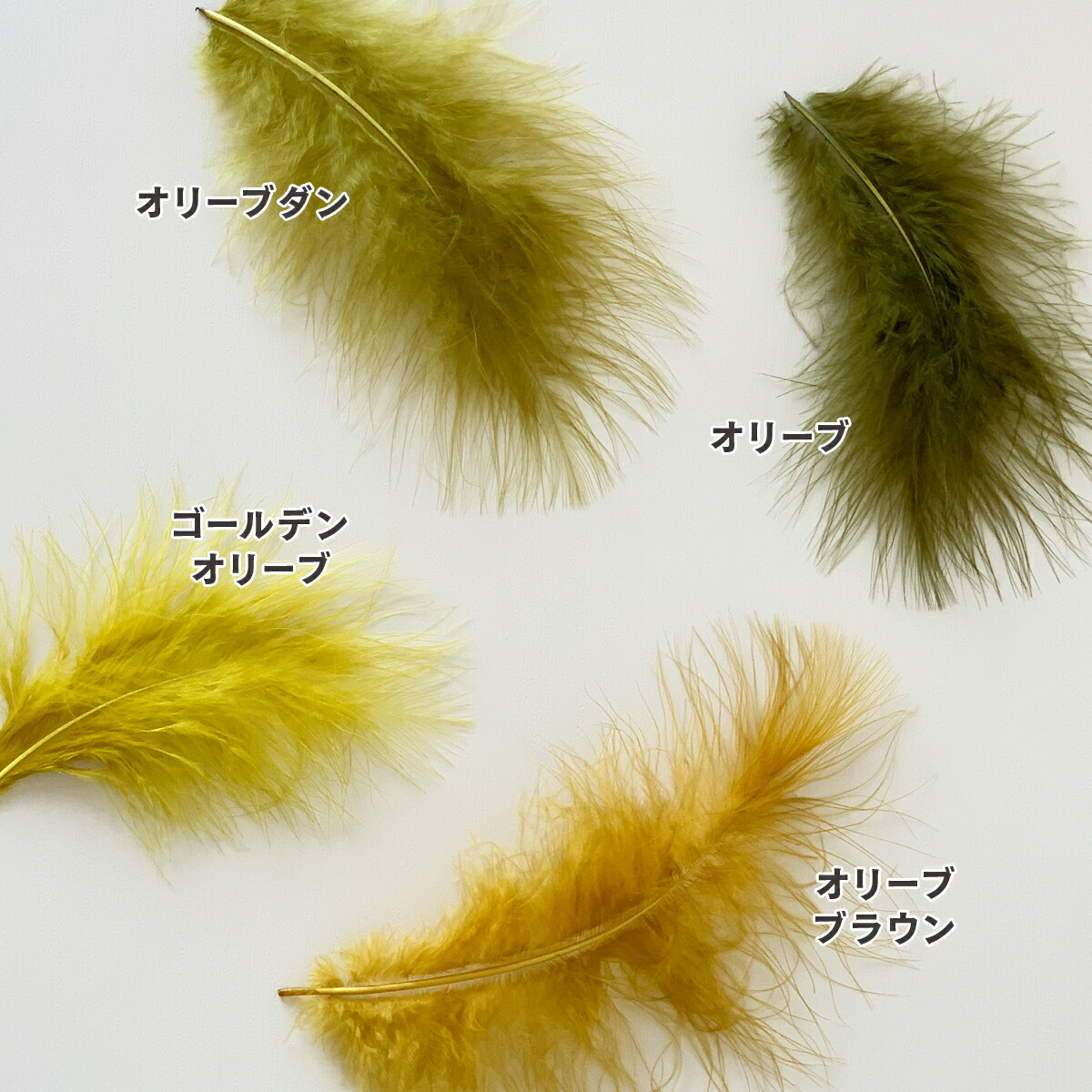 Whiting フライマテリアル HI&Dry ゴールデンオリーブ 【公式通販】