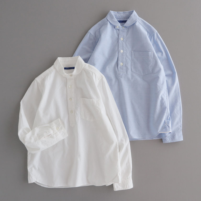 \u003cbr /\u003e\u003cbr /\u003eNATURAL LAUNDRY\u003cbr /\u003e\u003cbr /\u003eオックスフォード 丸襟甲板プルオーバー