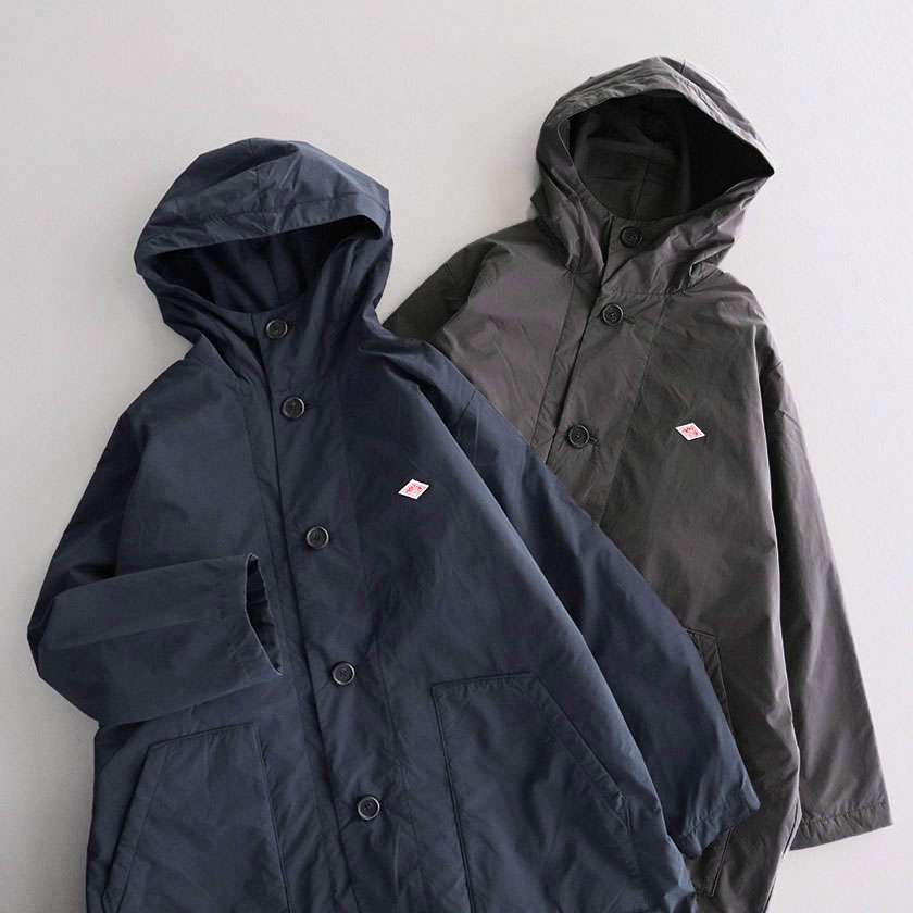 極美品　danton ダントン　ウールモッサ　ダブル　ピーコート　くるみボタン DANTON - DANTON / ダントン | ウールモッサ フーデッド ダブル