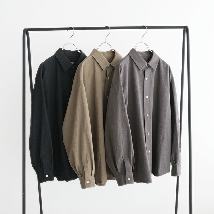 ＜br /＞＜br /＞ORCHID＜br /＞＜br /＞コットンリネンダンプ クラシックシャツジャケット