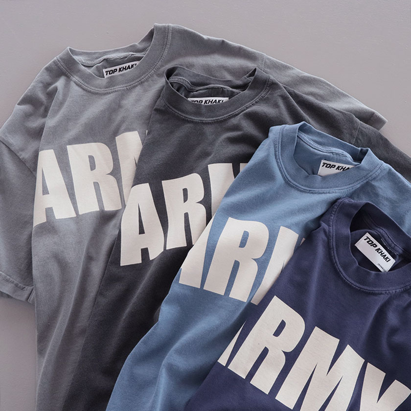 ＜br /＞＜br /＞TOP KHAKI＜br /＞＜br /＞ピグメント ARMYTシャツ 6,336円