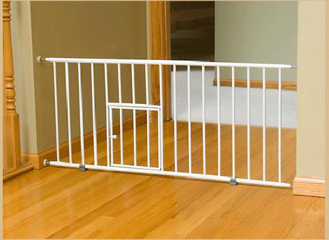 carlson baby gate with pet door