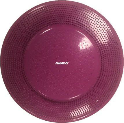 【亜米利加FITPAWS】犬用 アジリティグッズ FitPAWS 平衡にするレコード盤35.5ｃｍ ラズベリー 【ドッグエクササイズ ドッグヨガ 社会復帰 体幹形づくる】