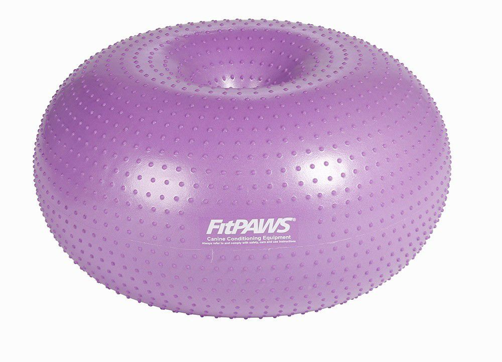 【亜米利加FITPAWS】犬用 アジリティグッズ FitPAWS TRAX ドーナッツキット パープル 犬 平衡にする どんぶり鉢 【ドッグエクササイズ ドッグヨガ 社会復帰 体幹形づくる】