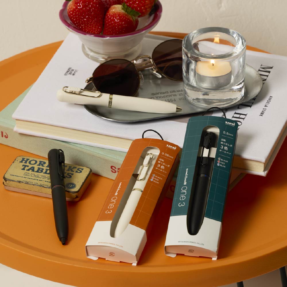 Uni-ball ONE 3 Multi-Pen 0.38 / 0.5 (2 colours, Gift Edition)