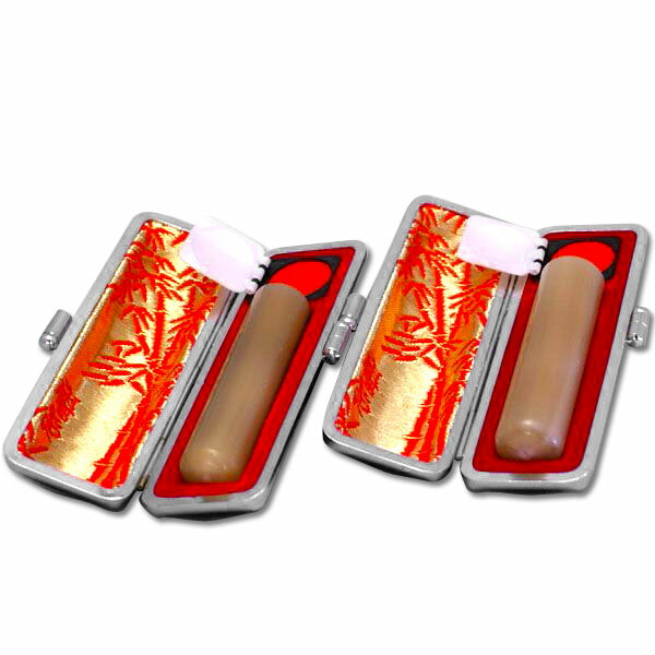 楽天市場】オランダ水牛/3本セット大/実印16.5mm+銀行印13.5mm+認印