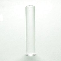 【300円OFFクーポン配布中★P2倍＆送料無料】水晶印鑑 白水晶（クリスタル）16.5×60ミリ[宅配便]