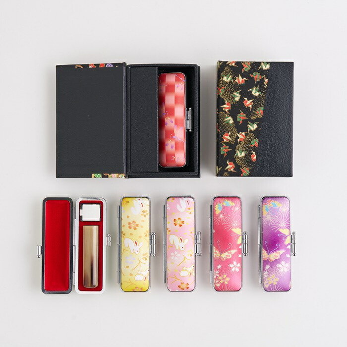 印鑑と和風ケースのセット 印鑑と和風ケースのセット