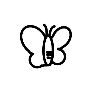 楽天市場 ゴム印 イラストスタンプ 8 8mm チョウチョ C 007 ちょうちょ スタンプ はんこ 判子 ハンコ ワンポイント 定型 イラスト かわいい 可愛い おしゃれ メール便配送対応商品 株式会社ハンコヤドットコム R