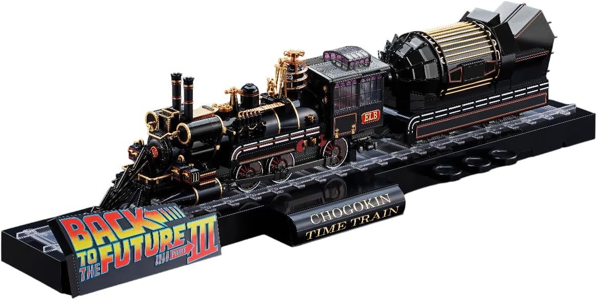 12月発売予定 予約 TAMASHII NATIONS 超合金 バック・トゥ・ザ・フューチャー PART3 TIME TRAIN 約520mm ABS&ダイキャスト&PVC製 塗装済み可動フィギュア