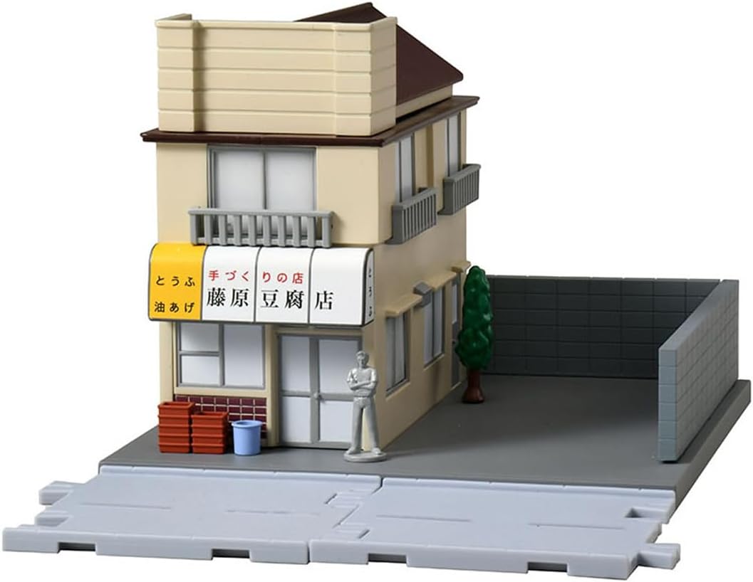 新品未使用 頭文字D 藤原豆腐店 1/64 ミニチュア ジオラマ Amazon.co.jp: 1:64 YumeBoxイニシャルD藤原たくみ豆腐店