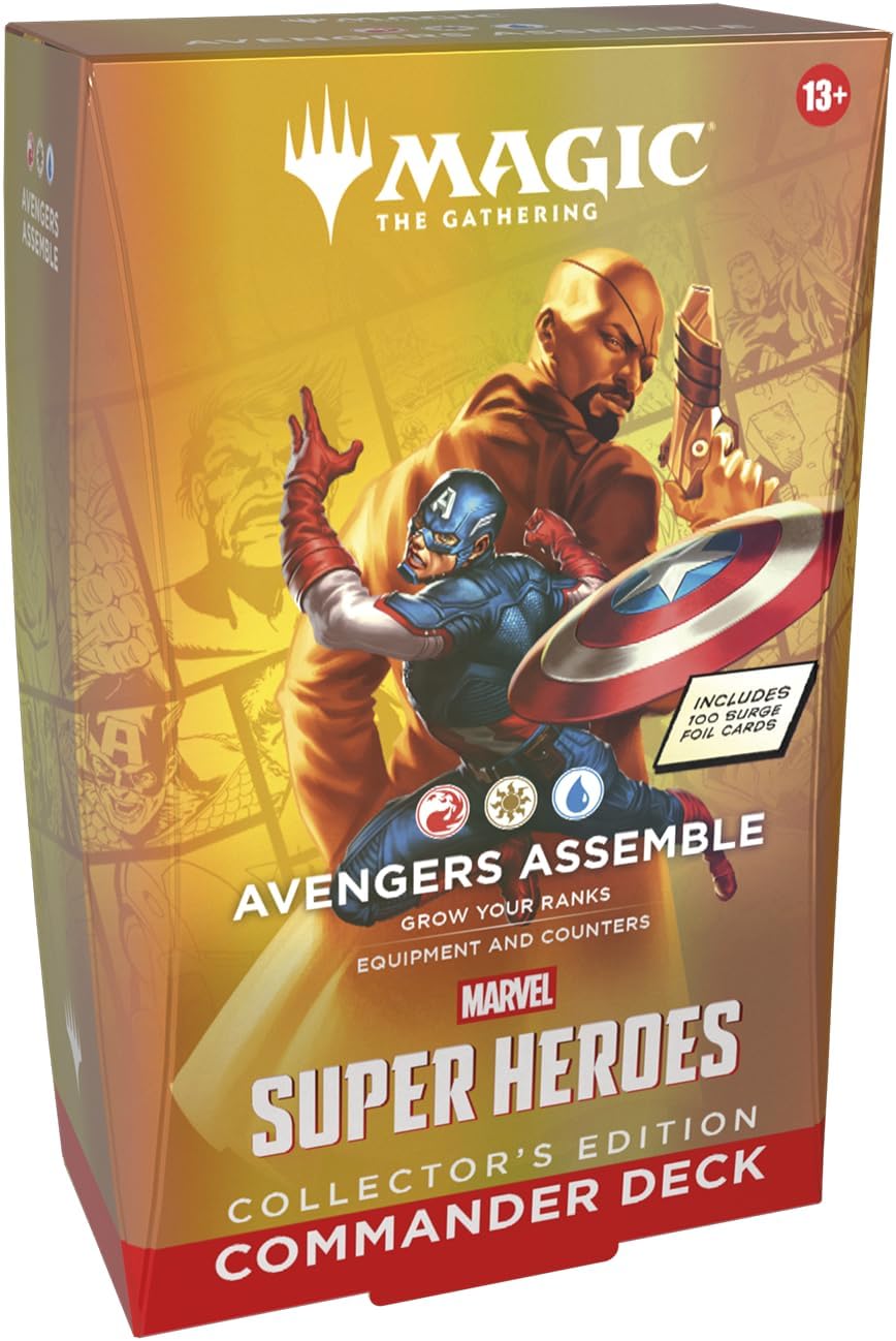 6月26日発売 予約 マーベル スーパー・ヒーローズ 統率者デッキ Collector’s Edition アベンジャーズ・アッセンブル 英語版