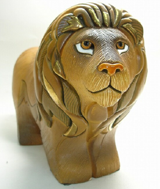 楽天市場】ライオン 置物 オブジェ h6-176 【送料無料】 イタリア 陶器