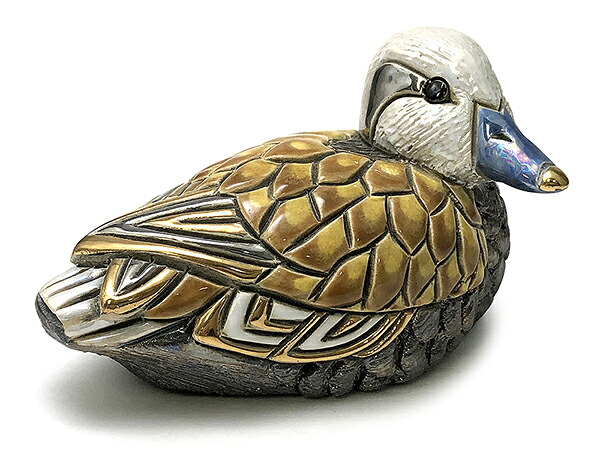 送料無料 カモ 732 陶器 置物 動物 鳥 トリ とり bird アヒル カモ 鴨 ペット インテリア オブジェ 雑貨 干支 十二支 おしゃれ かわいい 高貴 贈り物 プレゼント