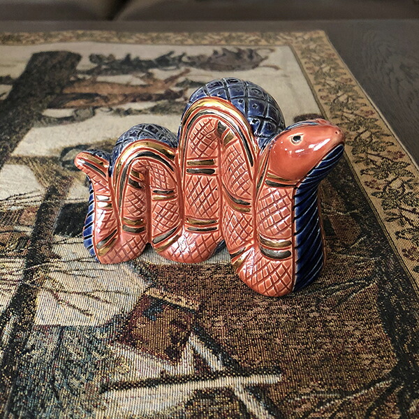 楽天市場】白蛇 置物 風水 かわいいヘビ 最大長さ約7cm 陶器