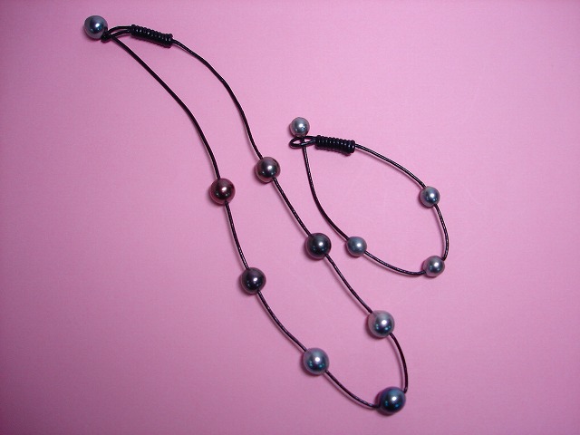 送料無料 タヒチ 黒真珠 ネックレス ブレスレット レディス 女性 かわいい アクセサリー ジュエリー ギフト プレゼント 贈り物 HP-9