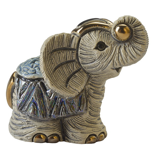 ミニゾウ4 Mi19陶器 置物 動物 ゾウ 象 ぞう Elephant アジア アフリカ インテリア オブジェ おしゃれ かわいい 雑貨 贈り物 プレゼント ウルグアイ製 Gmofwi Com