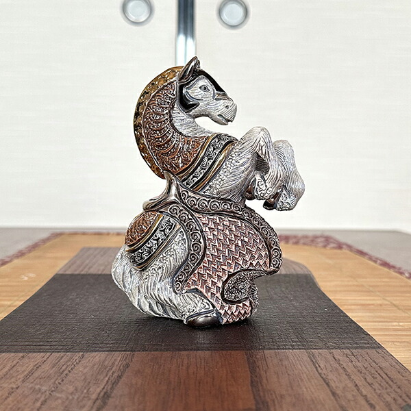 楽天市場】ミニシマウマ MI20陶器 動物 置物 シマウマ 馬 午 ウマ うま