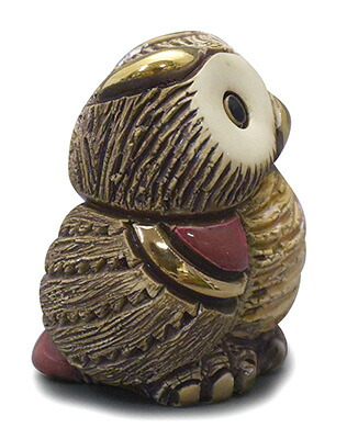 貨物輸送無料 ミニ梟2 MI11瀬戸物 居え物 生類 ふくろう フクロウ 梟 