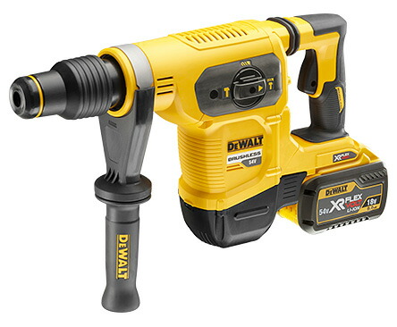デウォルト (DEWALT) DCH481X2-JP SDSマックス 54V ブラシレスハンマードリル 最高限度穴あけ差しわたし40粍 ≪申し受ける池2個・申し受ける器・一揃いの道具ボックス席付き添い人≫コードレス 素晴らしい座標軸のバワーと御役目量！ 3年歳生産品お墨付き付き添い人（穴あけ ハツリ 摩滅 抜け落ちる） 電動工具本体-ハンマードリル-花・ガーデン・DIY