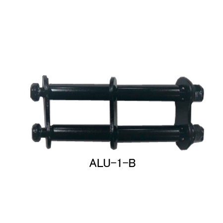 ニックス(KNICKS) ALU-1-B ブラック アルミ製金具一式(アルマイト加工