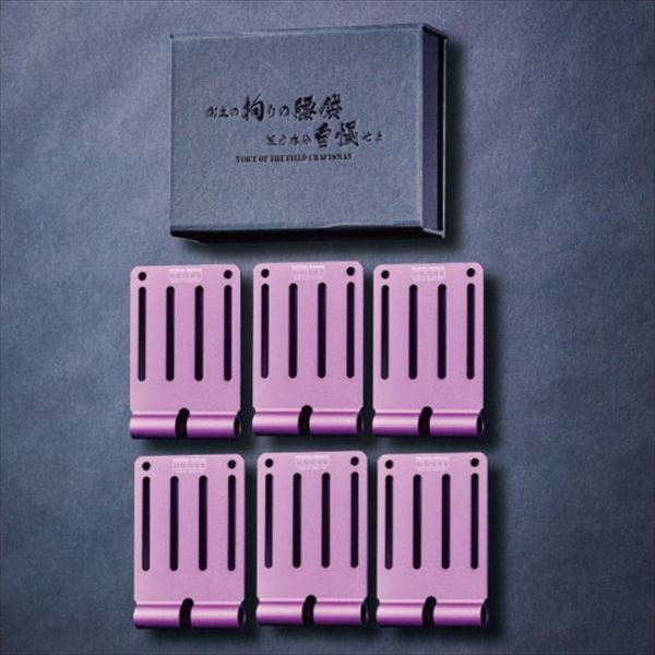 【楽天市場】※注残なし要確認【欠品中】ニックス(KNICKS) ALU-15L-6-V 6枚入りBOXセット(ヴァイオレット/ロング) アルミ ...