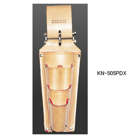 【1個のみ在庫あり】ニックス(KNICKS) KN-505PDX チェーン式/圧着ペンチ・ハンドプレス・ポンプライヤー・ペンチ・通信用ニッパ・ドライバーホルダー 腰袋 工具袋 道具袋
