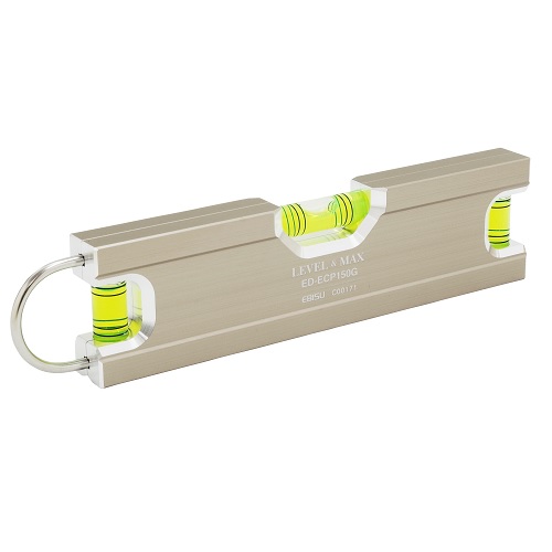 新潟精機（SK） 電工レベルPRO 垂平 グリーン【ED-ECP150G】 水平器 レベル 水平 垂直の測定 足場作り