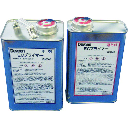 デブコン ECプライマー 2kg (品番:DV207061) Devcon コンクリート、モルタル、金属、木材に使用可 耐水性 耐久性|ワイズファクトリー 店