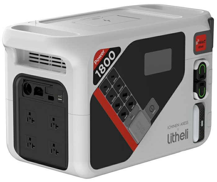 楽天市場】イチネンアクセス Litheli Power1800 ポータブル電源 921.6